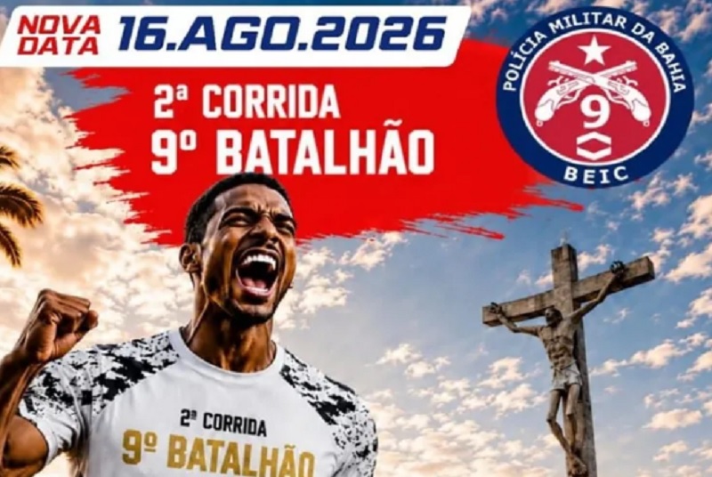 2ª Corrida do 9º Batalhão da PM-BA tem nova data confirmada em Vitória da Conquista