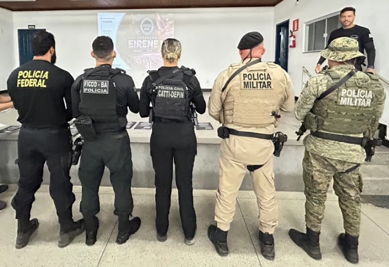 Operação Eirene II mira organização criminosa e cumpre mandados em Brumado e outras cidades da Bahia