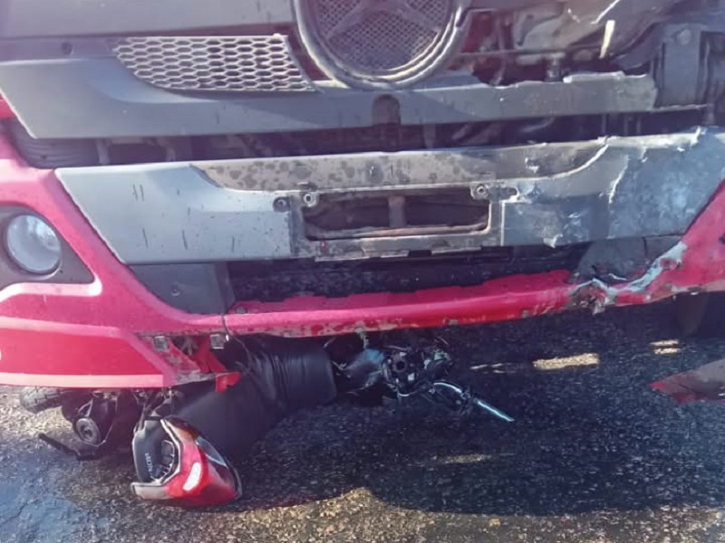 Motociclista de 40 anos morre após colidir com caminhão na BA-148, em Malhada de Pedras
