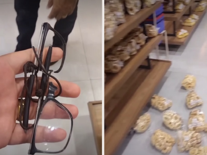 Brumado: Mulher alterada invade padaria, agride gerente e quebra produtos do estabelecimento