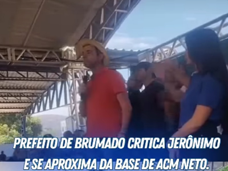 Brumado: Fabrício Abrantes muda o tom e critica Jerônimo após meses de aproximação com o governo da Bahia