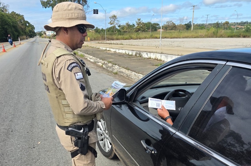 Brumado: CIPRv recupera seis veículos e registra mais de 100 autuações durante Operação Semana Santa