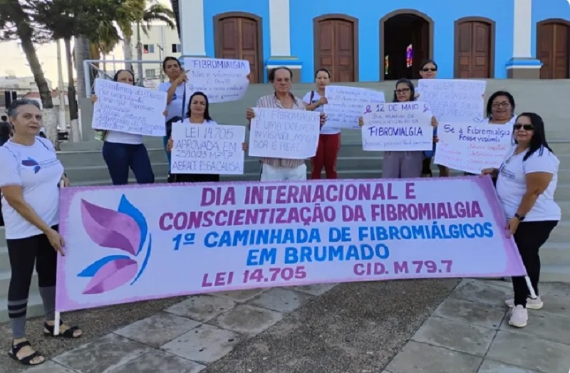 Asfib promove caminhada em Brumado para marcar o Dia Mundial de Conscientização da Fibromialgia