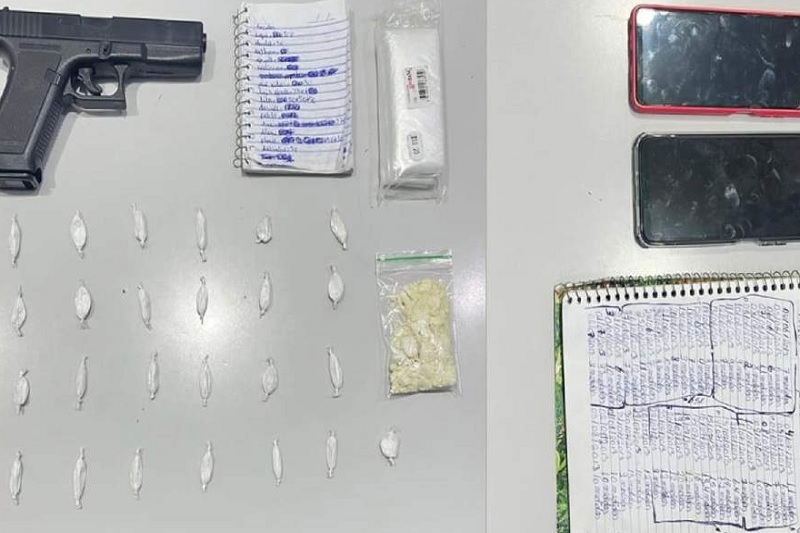 Homem é preso por tráfico de drogas após ação da CIPE Sudoeste em Aracatu
