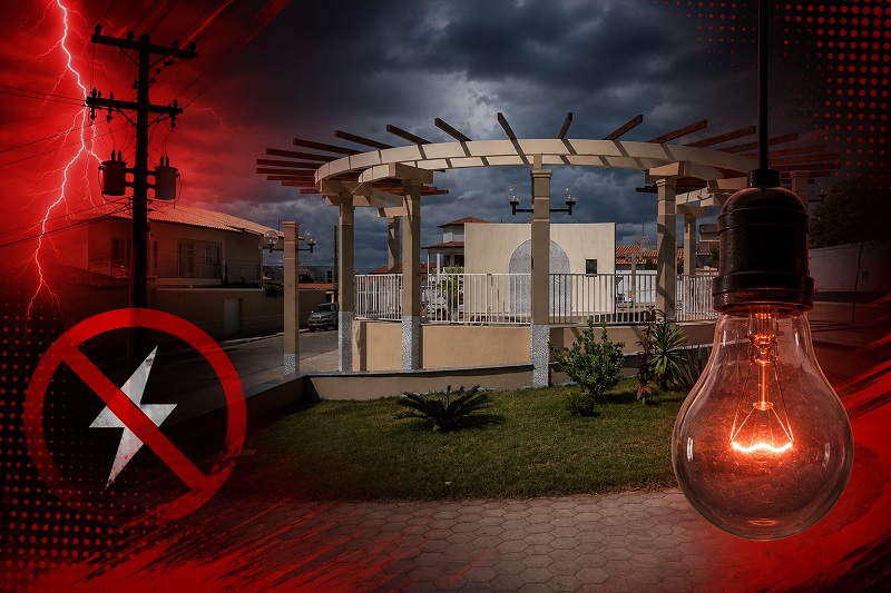 Quedas frequentes de energia em Aracatu causam prejuízos e revolta entre moradores