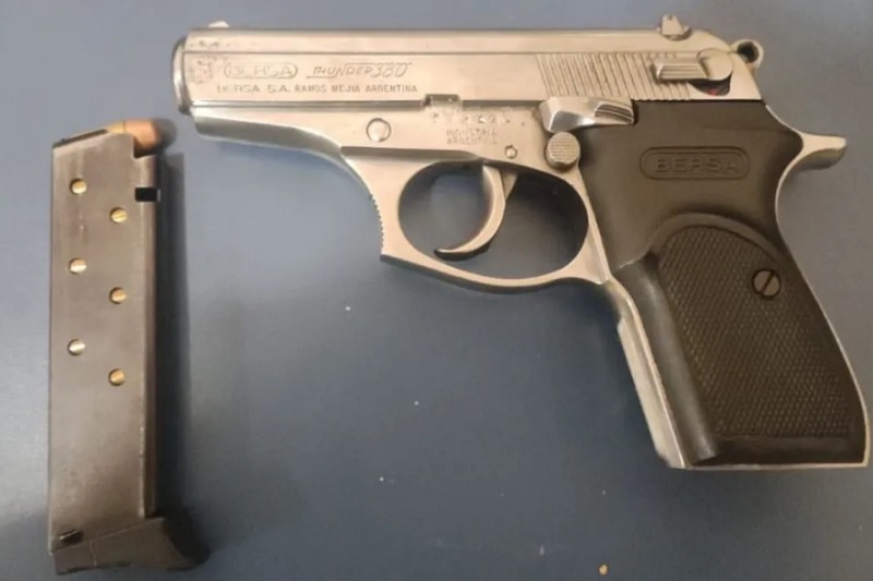 Homem é preso com pistola de numeração suprimida durante fiscalização da CIPRv na BA-262, em Brumado
