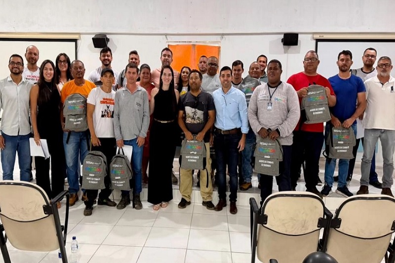 Agentes de Endemias de Brumado recebem novos kits de proteção para atividades de campo